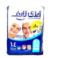 ایزی لایف پوشینه کامل بزرگسال  سایز بزرگ 14عددی